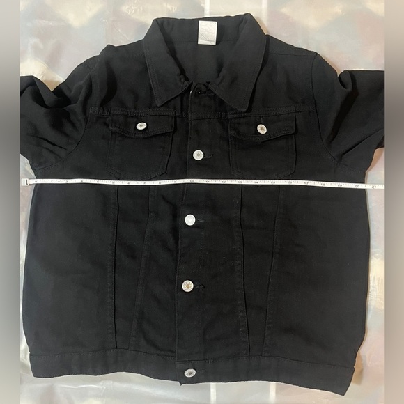 Women’s black denim jean jacket sz XL - Picture 13 of 15